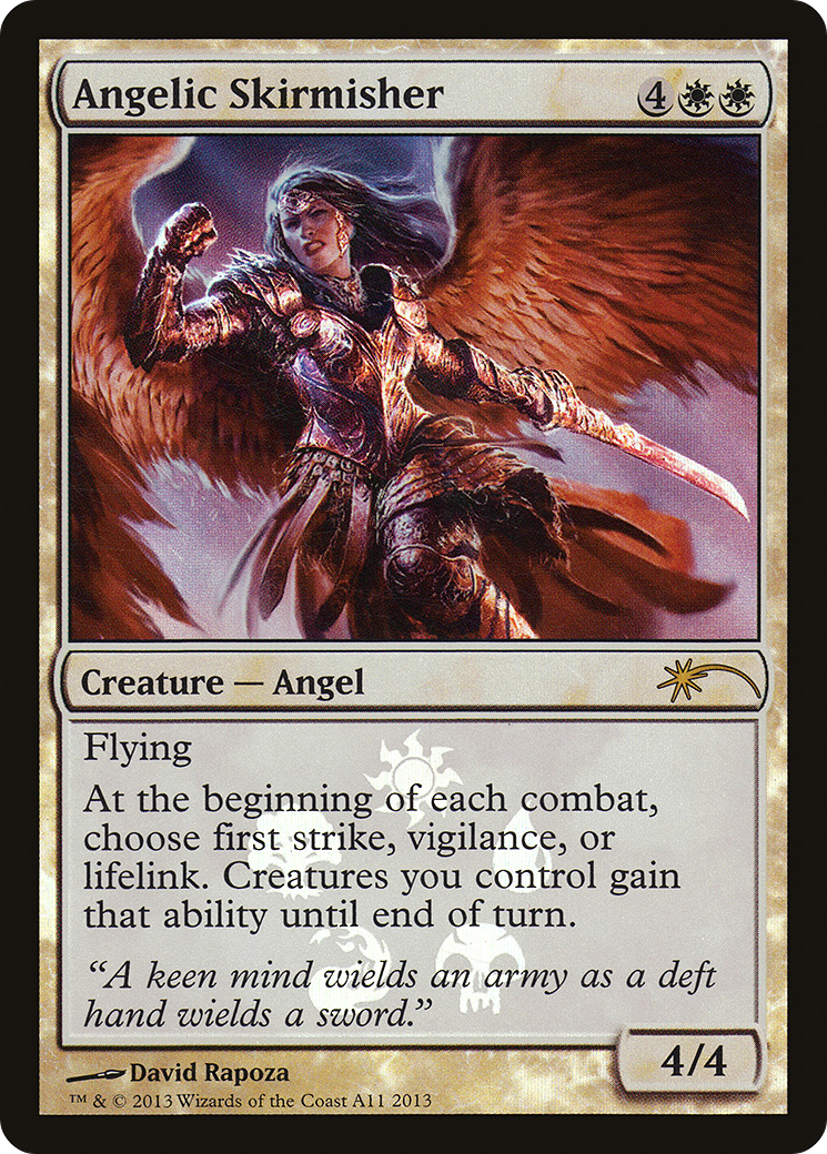 {R} Angelic Skirmisher [Resale Promos][PA RES A11]