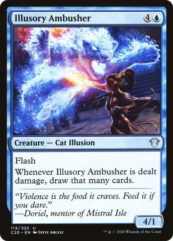 {C} Illusory Ambusher [Commander 2020][C20 113]