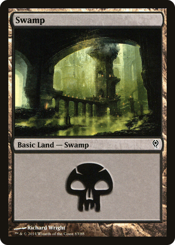 {B}[DDM 083] Swamp (83) [Duel Decks: Jace vs. Vraska]