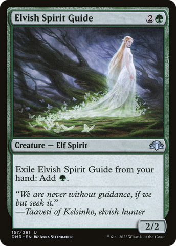 {C} Elvish Spirit Guide [Dominaria Remastered][DMR 157]