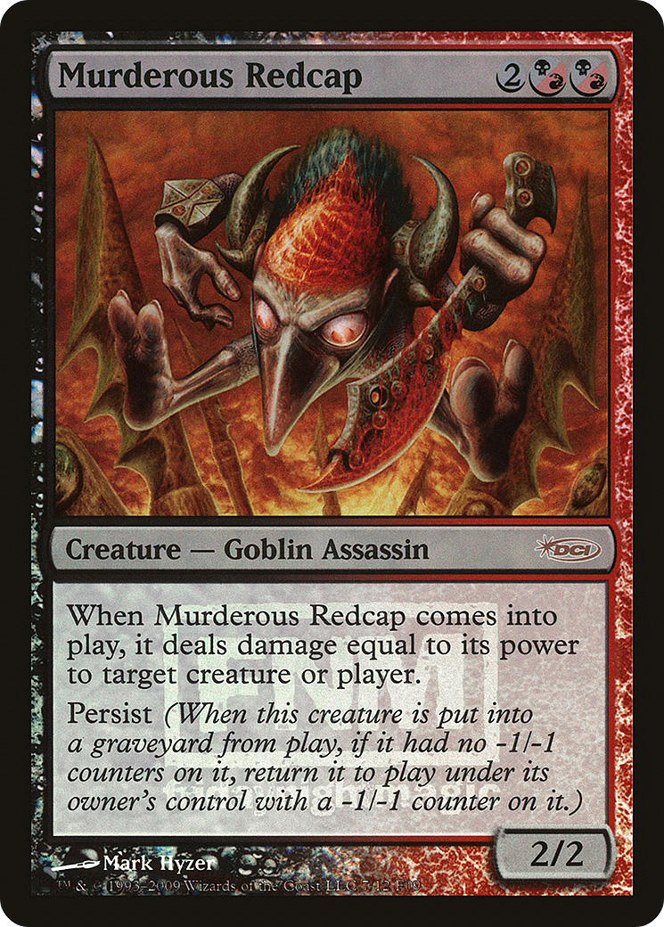 {R} Murderous Redcap [Friday Night Magic 2009][PA F09 007] - Misty Mountain Games