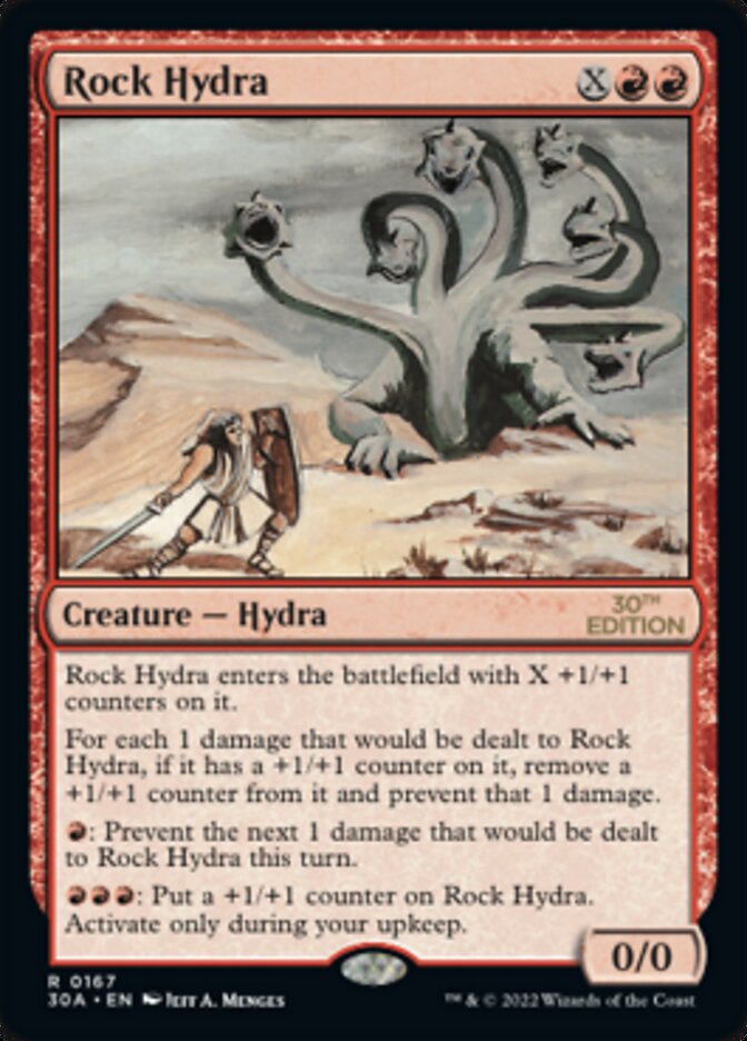 {R} Rock Hydra [30th Anniversary Edition][30A 167]