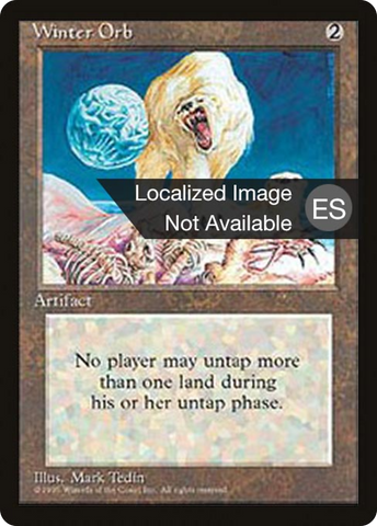 {F} Winter Orb [Fourth Edition (Foreign Black Border)][FBB 4ED 358]