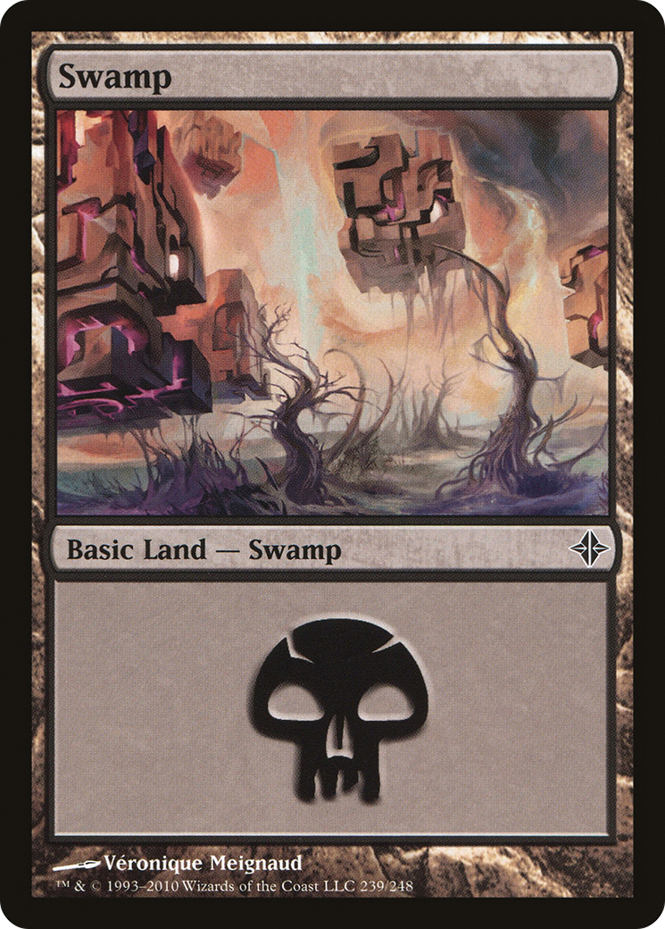 {B}[ROE 239] Swamp (239) [Rise of the Eldrazi]
