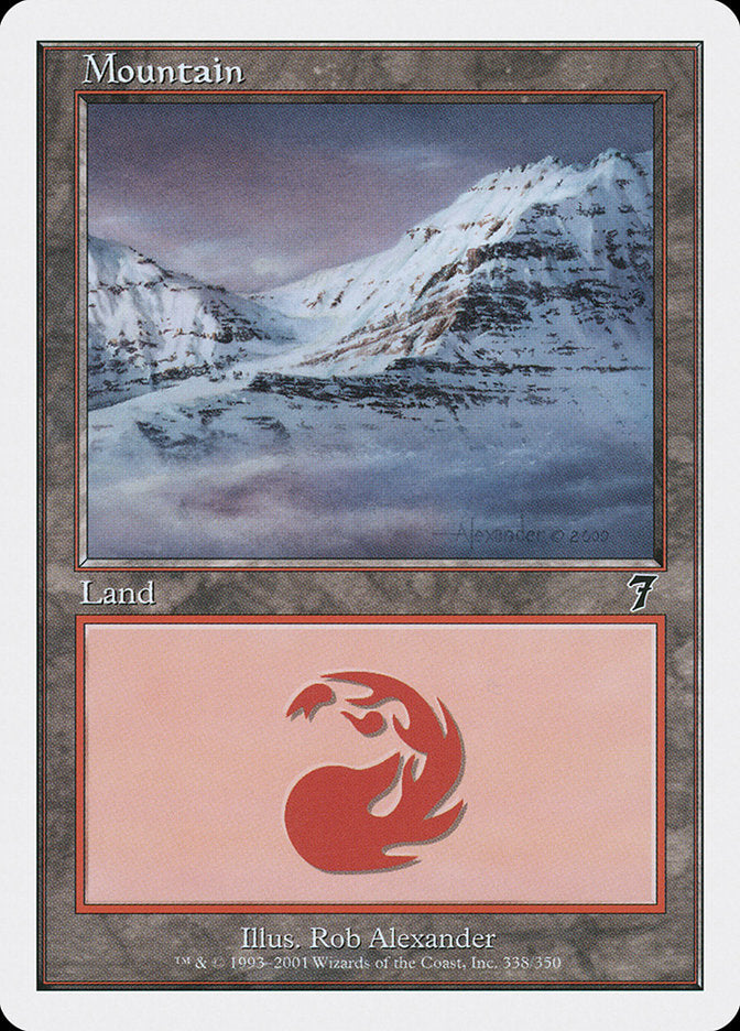 {B}[7ED 338] Mountain (338) [Seventh Edition]