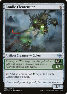 {C} Cradle Clearcutter [The Brothers' War][BRO 198]