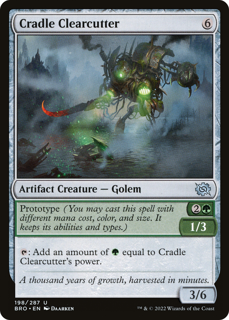 {C} Cradle Clearcutter [The Brothers' War][BRO 198]