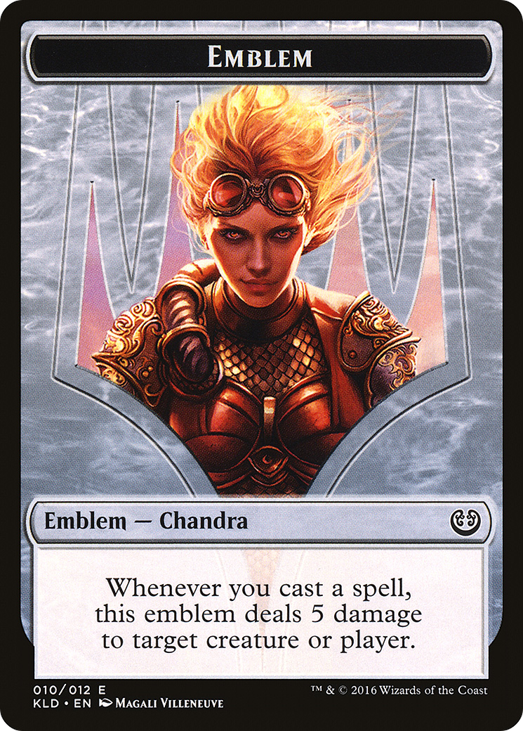 {T} Chandra, Torch of Defiance Emblem [Kaladesh Tokens][TKLD 010] - Misty Mountain Games