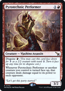 {R} Pyrotechnic Performer [Murders at Karlov Manor Prerelease Promos][PR MKM 140]