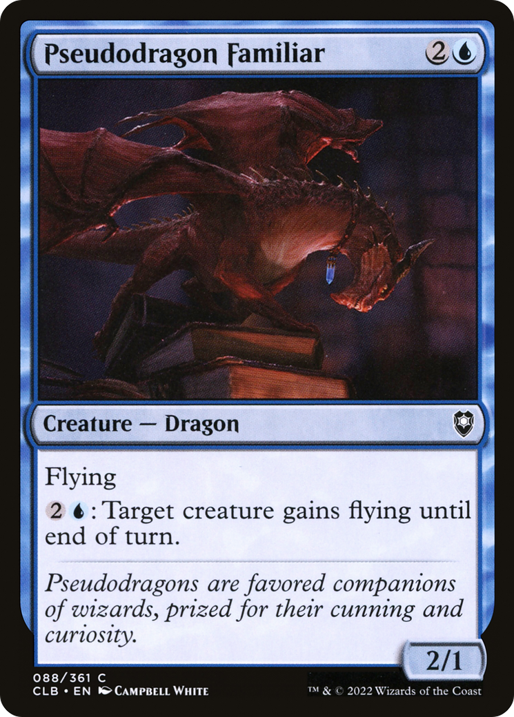 {C} Pseudodragon Familiar [Commander Legends: Battle for Baldur's Gate][CLB 088]