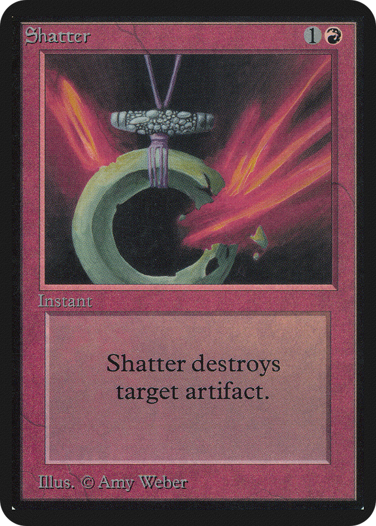 {C} Shatter [Alpha Edition][LEA 173] - Misty Mountain Games