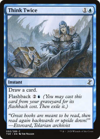 {C} Think Twice [Time Spiral Remastered][TSR 092]