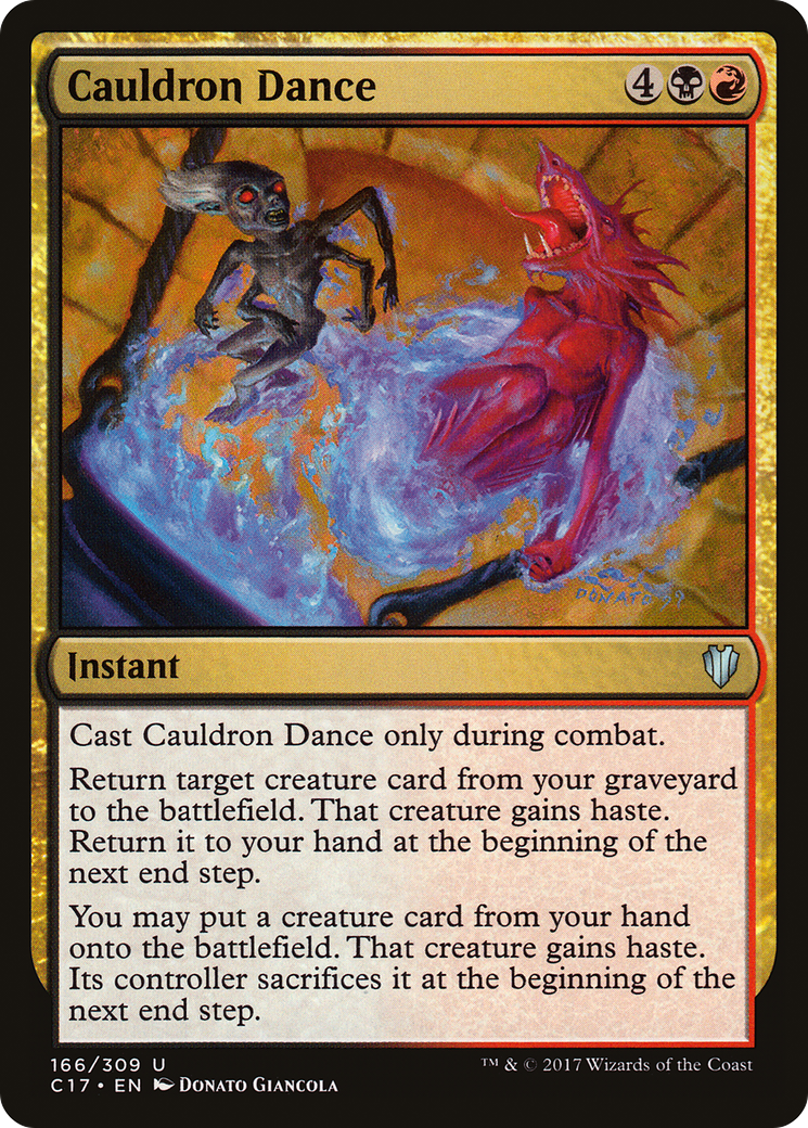 {C} Cauldron Dance [Commander 2017][C17 166]