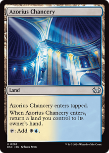 {C} Azorius Chancery [Duskmourn: House of Horror Commander][DSC 261]
