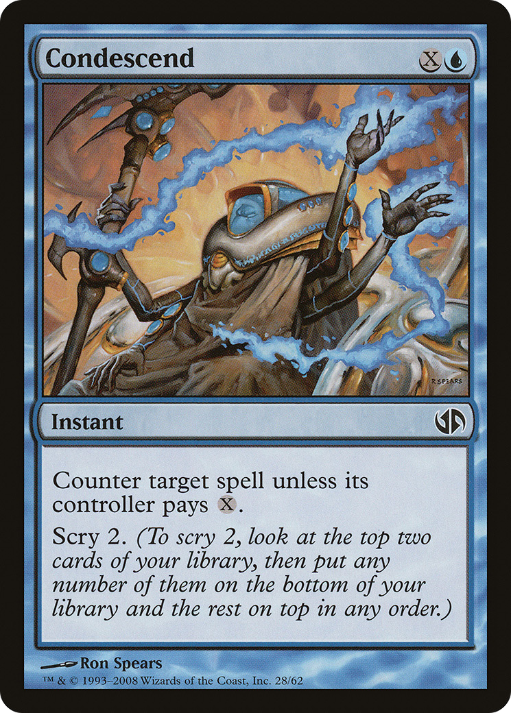 {C} Condescend [Duel Decks: Jace vs. Chandra][DDB 028]