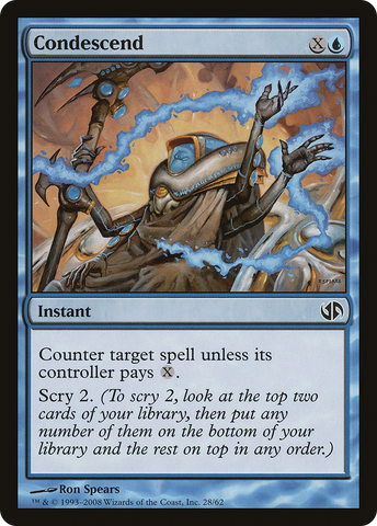 {C} Condescend [Duel Decks: Jace vs. Chandra][DDB 028]