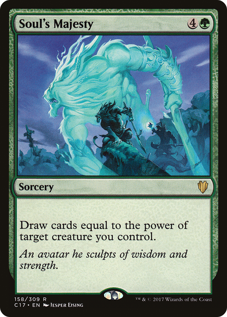 {R} Soul's Majesty [Commander 2017][C17 158]