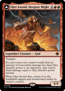 {@R} Ojer Axonil, Deepest Might // Temple of Power [The Lost Caverns of Ixalan][LCI 158]