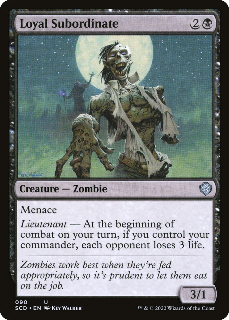{C} Loyal Subordinate [Starter Commander Decks][SCD 090]