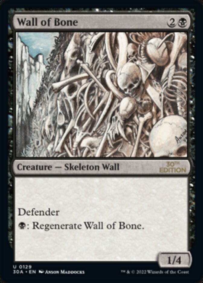 {C} Wall of Bone [30th Anniversary Edition][30A 129]