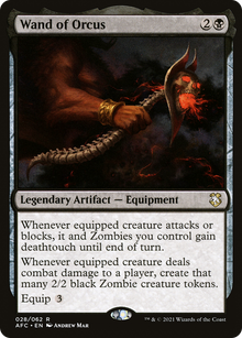 {R} Wand of Orcus [Dungeons & Dragons: Adventures in the Forgotten Realms Commander][AFC 028]