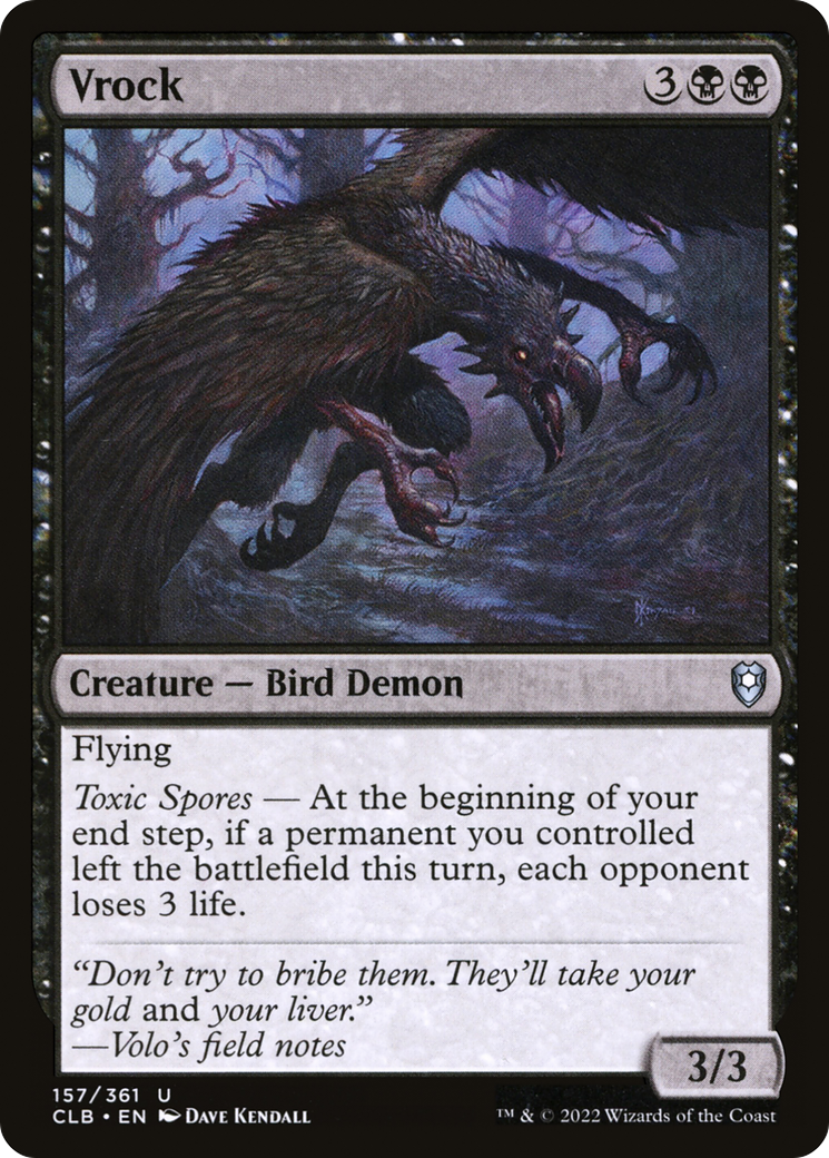 {C} Vrock [Commander Legends: Battle for Baldur's Gate][CLB 157]