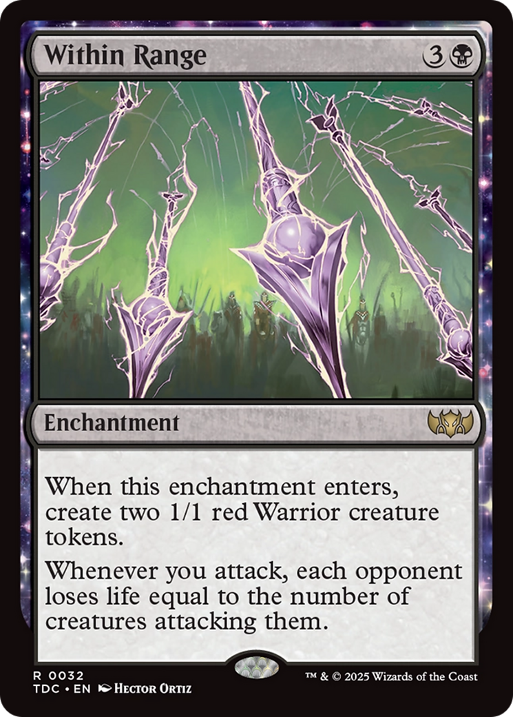 {R} Within Range [Tarkir: Dragonstorm Commander][TDC 032]
