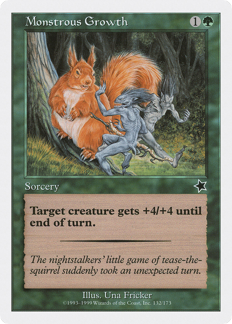 {C} Monstrous Growth [Starter 1999][S99 132]