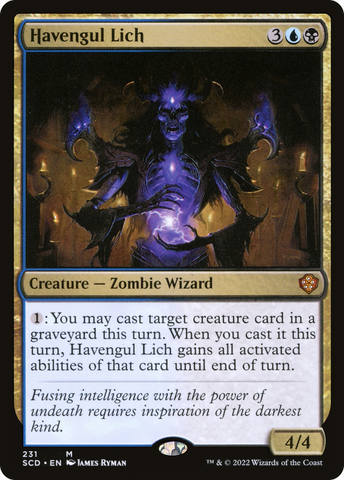 {R} Havengul Lich [Starter Commander Decks][SCD 231]