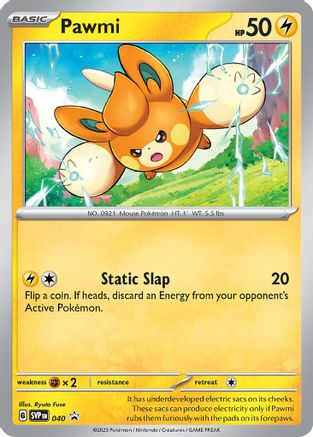 [PKM] Pawmi (040) [Scarlet & Violet: Black Star Promos]