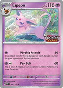 [PKM-R] Espeon (086/197) (Best Buy Exclusive) [Scarlet & Violet: Obsidian Flames]