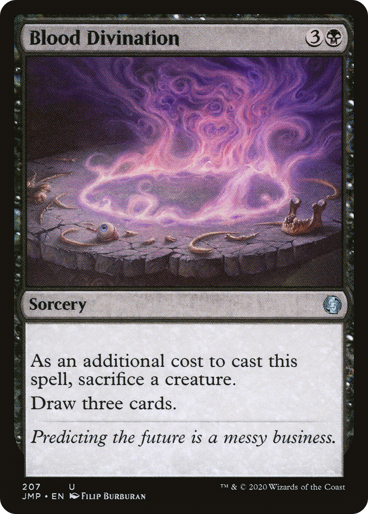 {C} Blood Divination [Jumpstart][JMP 207]