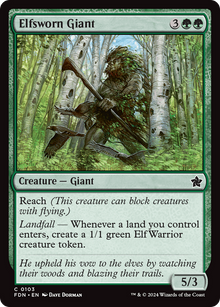 {@C} Elfsworn Giant [Foundations][FDN 103]