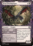 {@C} Feral Deathgorger (Showcase) [Tarkir: Dragonstorm][TDM 298]