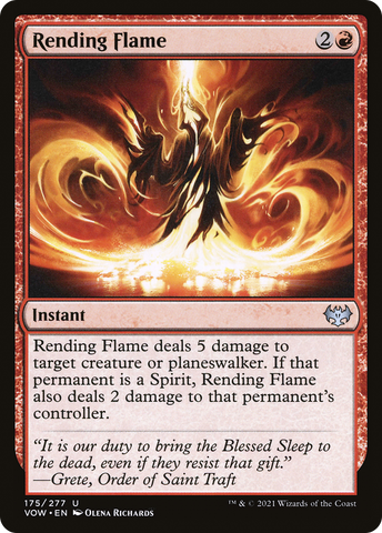 {C} Rending Flame [Innistrad: Crimson Vow][VOW 175]