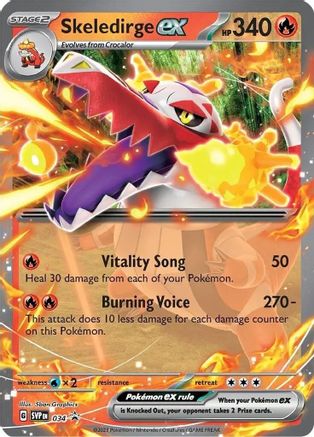 [PKM] Skeledirge ex (034) [Scarlet & Violet: Black Star Promos]