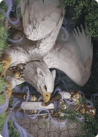 {A} Dutiful Griffin Art Card [Wilds of Eldraine Art Series][AWOE 003]
