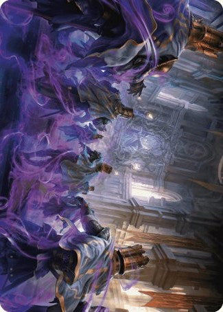 {A} Eerie Interference Art Card [Wilds of Eldraine Art Series][AWOE 004]