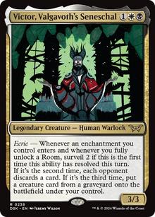 {@R} Victor, Valgavoth's Seneschal [Duskmourn: House of Horror][DSK 238]