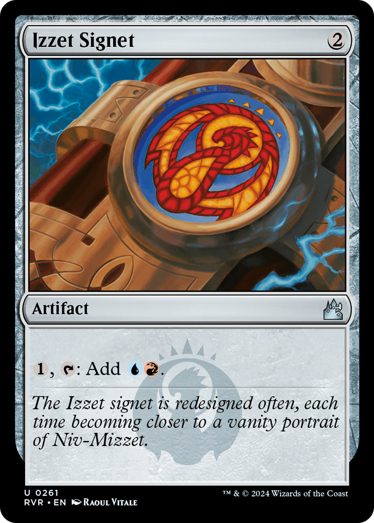 {C} Izzet Signet [Ravnica Remastered][RVR 261]