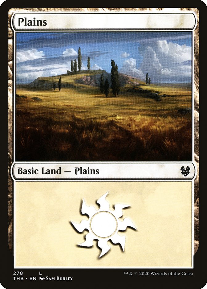 {B}[THB 278] Plains (278) [Theros Beyond Death]