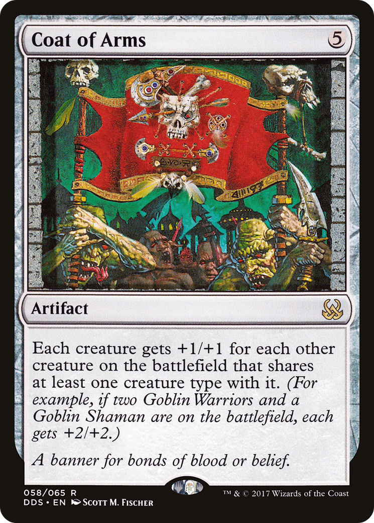{R} Coat of Arms [Duel Decks: Mind vs. Might][DDS 058] - Misty Mountain Games