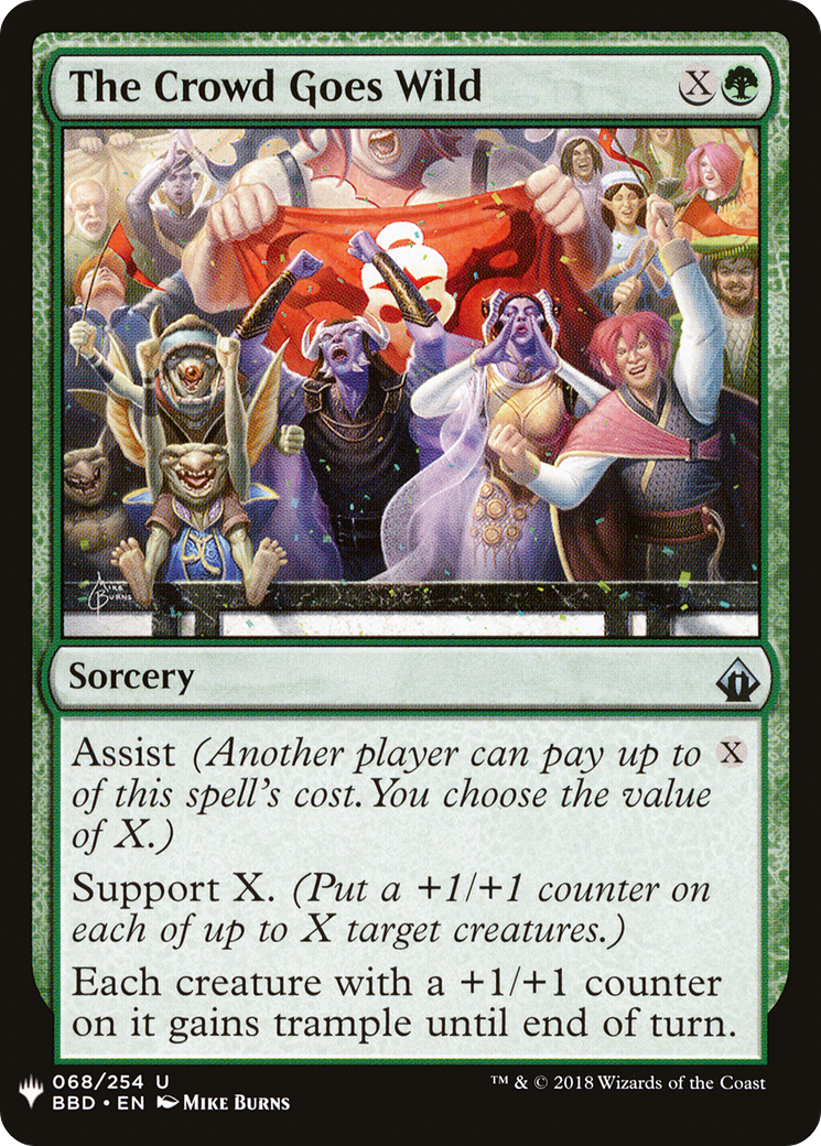 {C} The Crowd Goes Wild [Mystery Booster][LS BBD 068]