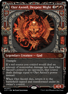{@R} Ojer Axonil, Deepest Might // Temple of Power (Showcase) [The Lost Caverns of Ixalan][LCI 317]