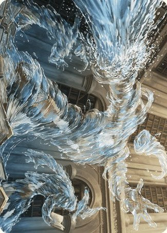 {A} Splashy Spellcaster Art Card [Wilds of Eldraine Art Series][AWOE 009]