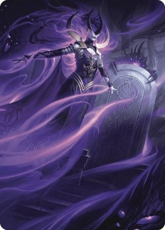 {A} Ashiok, Wicked Manipulator Art Card (10/81) [Wilds of Eldraine Art Series][AWOE 010]
