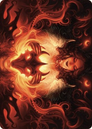 {A} Witch's Mark Art Card [Wilds of Eldraine Art Series][AWOE 021]