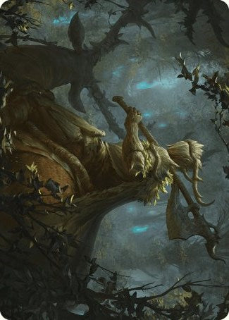 {A} Verdant Outrider Art Card [Wilds of Eldraine Art Series][AWOE 028]
