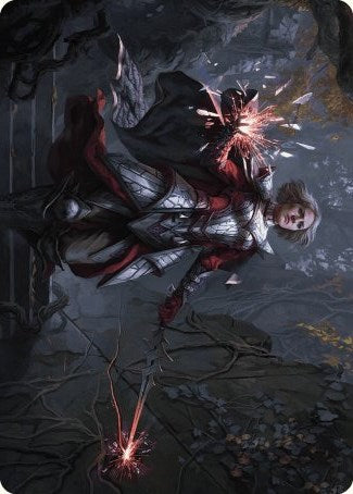 {A} Rowan, Scion of War Art Card (31/81) [Wilds of Eldraine Art Series][AWOE 031]