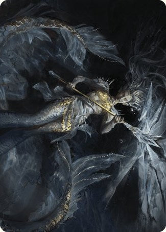 {A} Sharae of Numbing Depths Art Card [Wilds of Eldraine Art Series][AWOE 032]